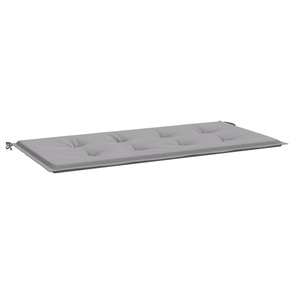 Vidaxl Garden bench cushion 120x50x4 cm Oxford fabric gray