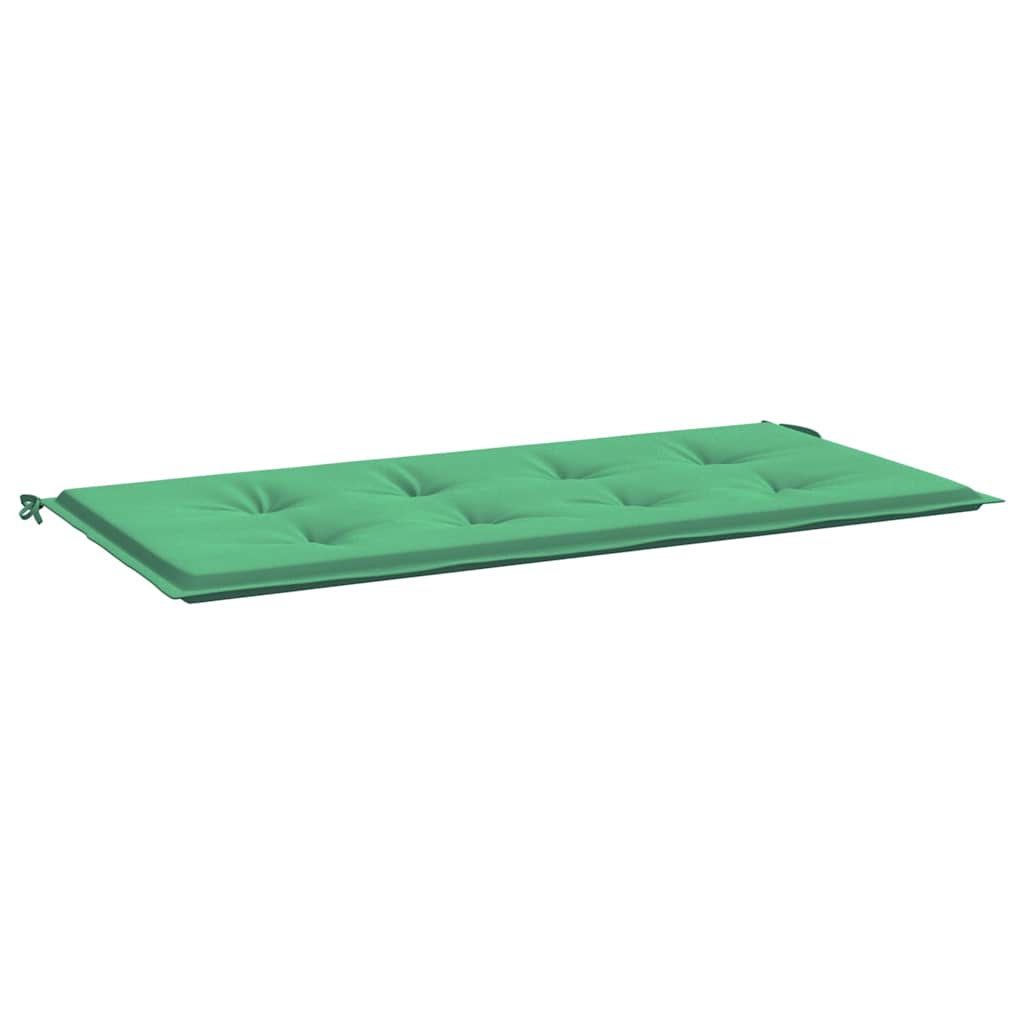 Vidaxl Garden bench cushion 120x50x4 cm Oxford fabric green