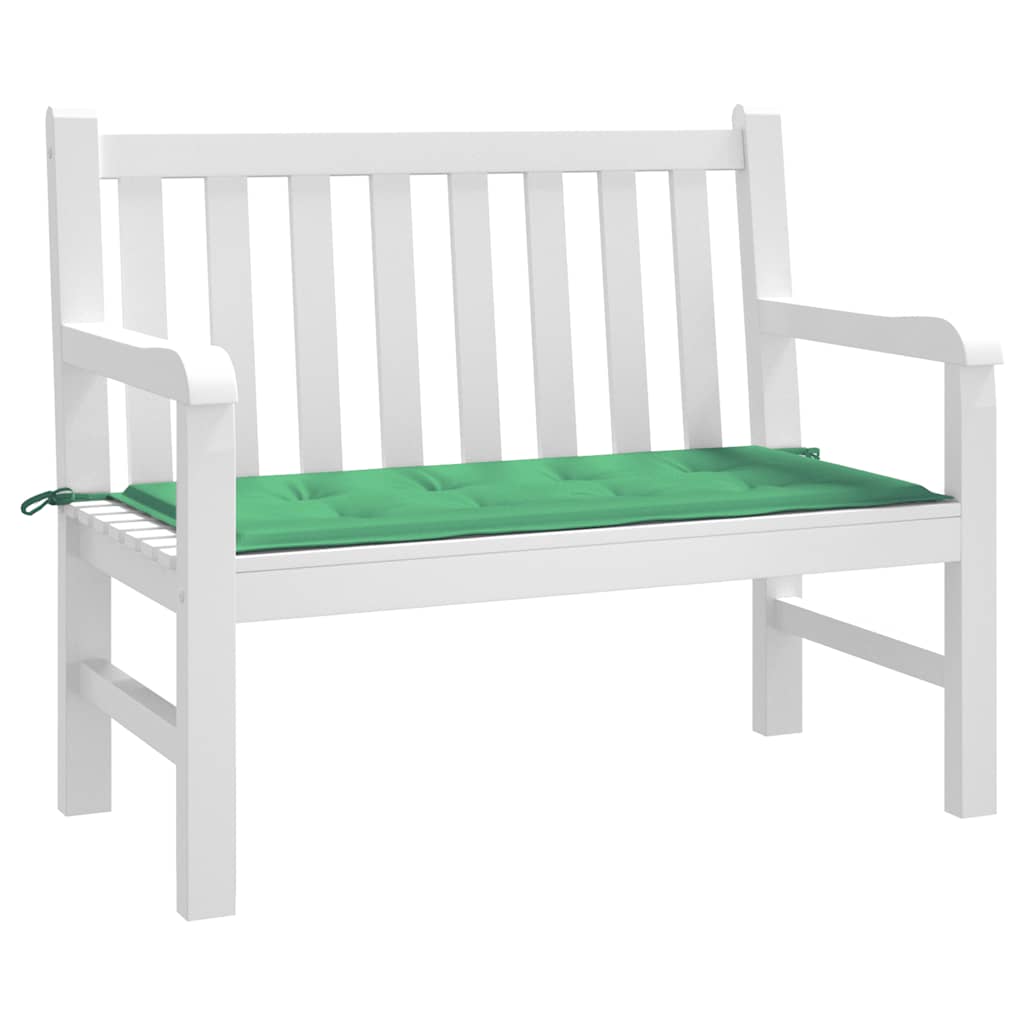 Vidaxl Garden bench cushion 120x50x4 cm Oxford fabric green