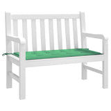 Vidaxl Garden bench cushion 120x50x4 cm Oxford fabric green