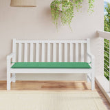 Vidaxl Garden Bench polštář 150x50x3 cm Oxfordská textilie zelená
