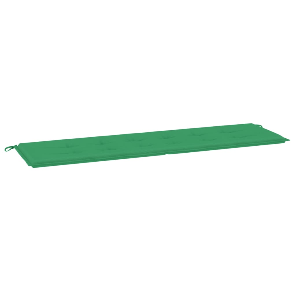 Vidaxl Garden Bench Cushion 180x50x3 CM Oxford Fabric Green