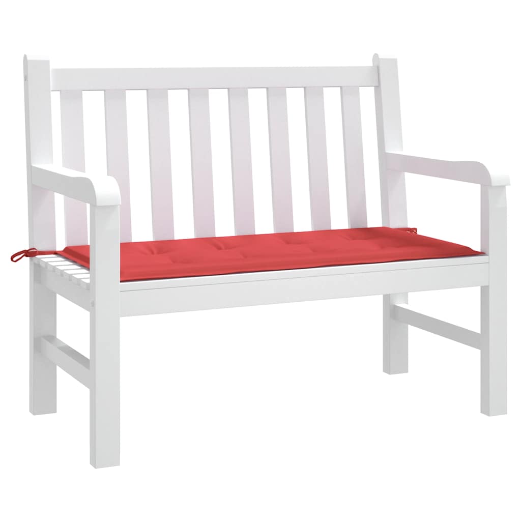 Vidaxl Garden bench cushion 120x50x4 cm Oxford fabric red