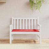 Vidaxl Garden bench cushion 120x50x4 cm Oxford fabric red
