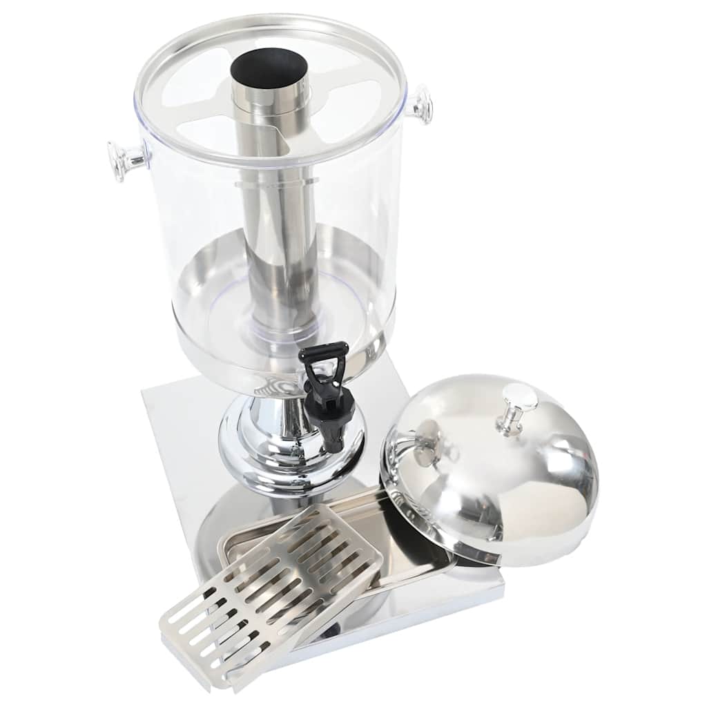Vidaxl Sapdispenser Stainless Steel 8 L