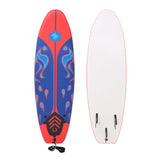 Vidaxl Surfboard 170 cm blau und rot