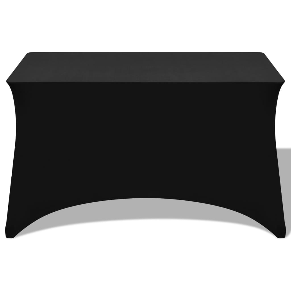 Vidaxl Table Couper Stretch Black 183x76x74 cm 2 PCS