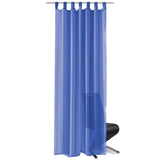 Vidaxl zavese Voile 140x175 cm kraljevsko modro