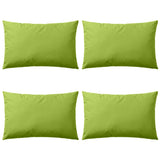 Vidaxl udendørs puder 60x40 cm Apple Green 4 stk