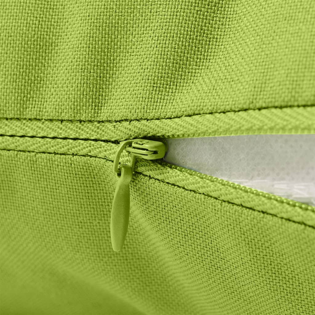 Vidaxl udendørs puder 60x40 cm Apple Green 4 stk