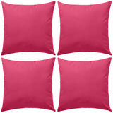 Vidaxl outdoor cushions 45x45 cm pink 4 pcs
