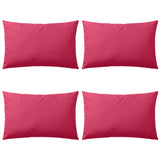 Vidaxl outdoor cushions 60x40 cm pink 4 pcs