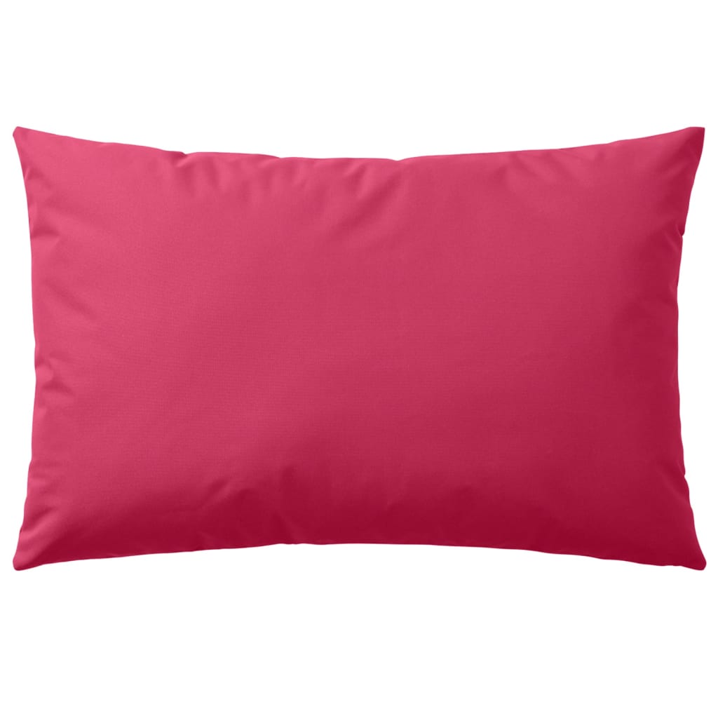 Vidaxl outdoor cushions 60x40 cm pink 4 pcs