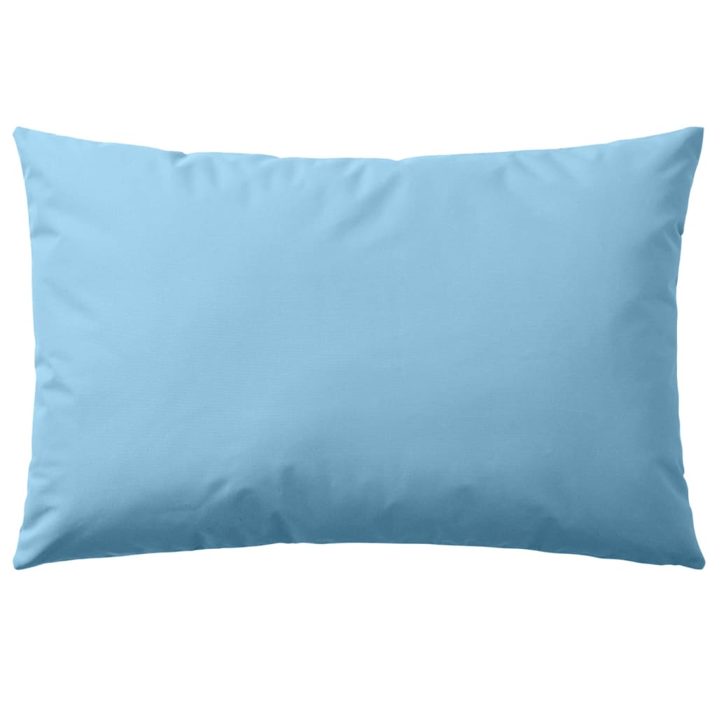 Venkovní polštáře Vidaxl 60x40 cm světle modrá 2 sts
