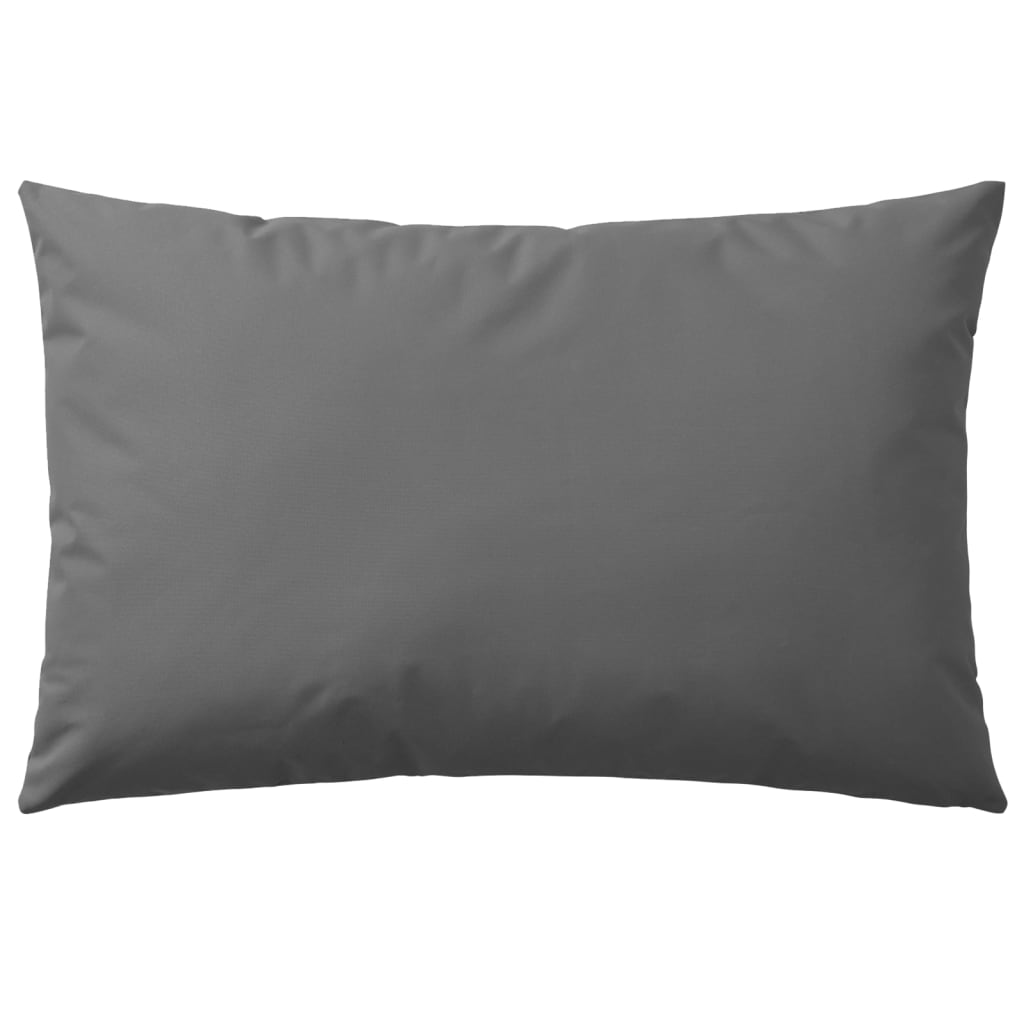 Vidaxl outdoor cushions 60x40 cm gray 4 pcs