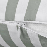 Vidaxl cuscini da esterno 45x45 cm a strisce 2 pezzi