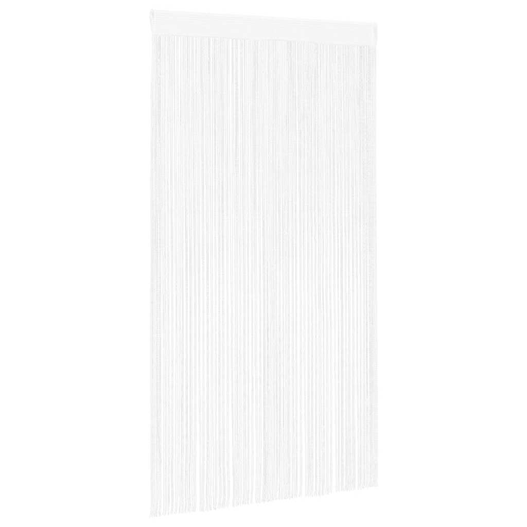 Rideaux de fil vidaxl 2 pcs 100x250 cm blancs