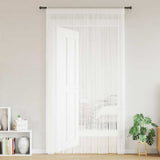 Vidaxl Wire curtains 2 st 140x250 cm white