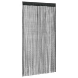 Vidaxl Wire curtains 2 pcs 100x250 cm Black