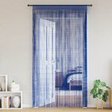 Vidaxl drátěné záclony 100x250 cm modrá 2 ks
