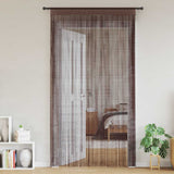 Vidaxl žične zavese 100x250 cm rjava 2 pcs