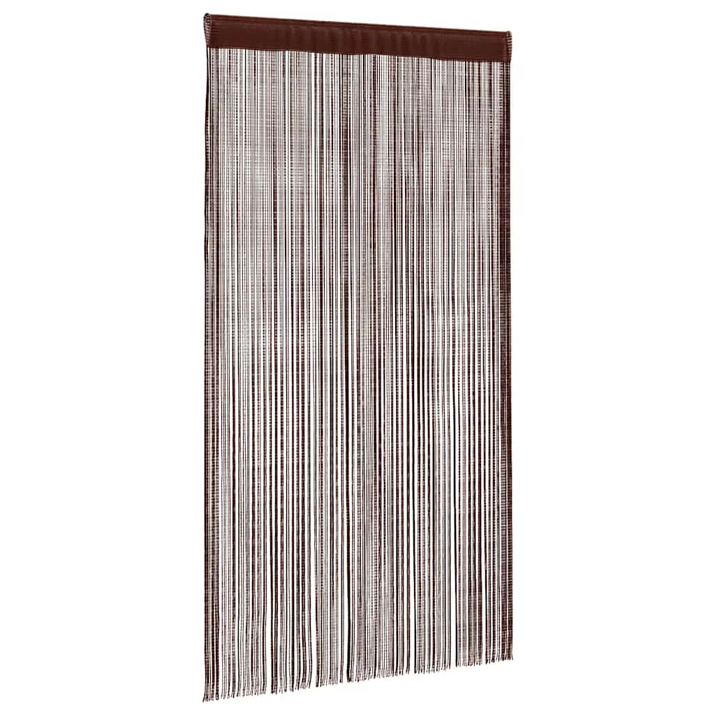 Žične zavese vidaxl 140x250 cm rjave 2 pcs