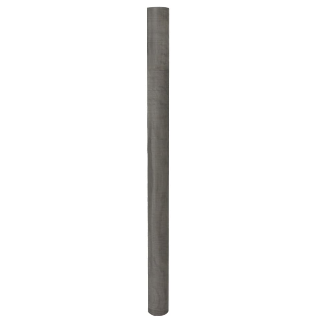 VidaXL Mesh 100x1000 cm Stainless Steel Silver Colored
