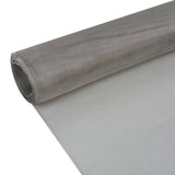 VidaXL Mesh 100x1000 cm Stainless Steel Silver Colored