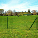 Vidaxl HEK 25x1.2 m de acero verde