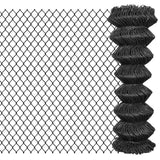 Vidaxl Mesh Fence 15x1,25 m ocel šedá