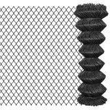 Vidaxl Mesh Fence 25x1,25 m ocel šedá