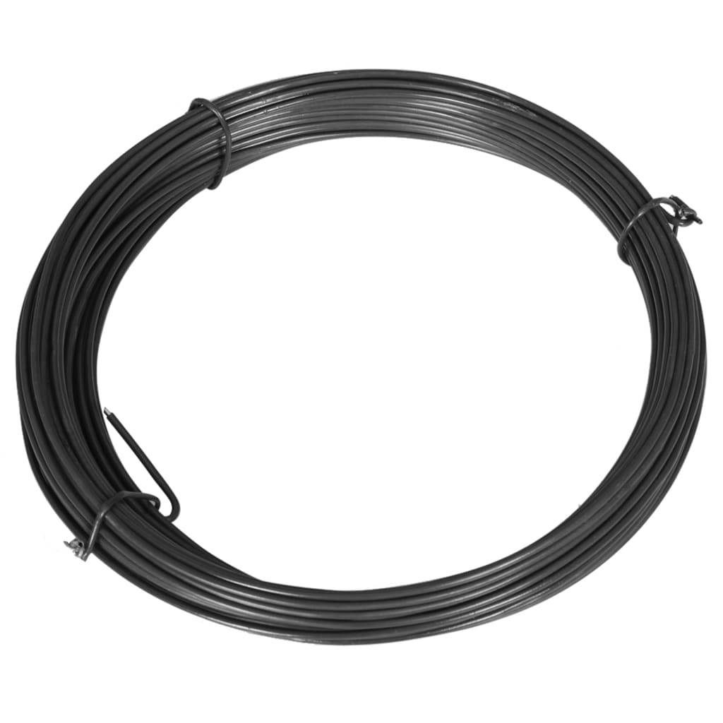 Vidaxl Hekbind thread 25 m 1.4 2 mm steel gray