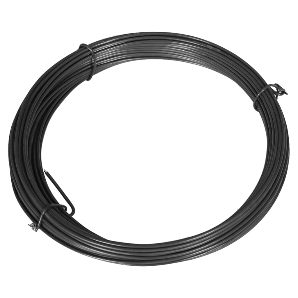 Vidaxl Hekbind thread 25 m 1.4 2 mm steel gray