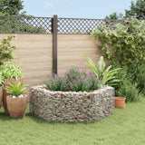 Vidaxl Gabion Planter Raised Hexagonal 160x140x50 cm
