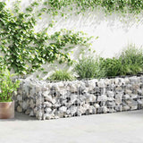 Vidaxl Gabion Basket 300x30x50 cm Acciaio zincato
