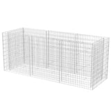 Plánovací krabice Vidaxl Gabion zvedla 270x90x100 cm ocel