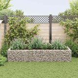 Plánovací krabice Vidaxl Gabion zvedla 270x90x50 cm ocel