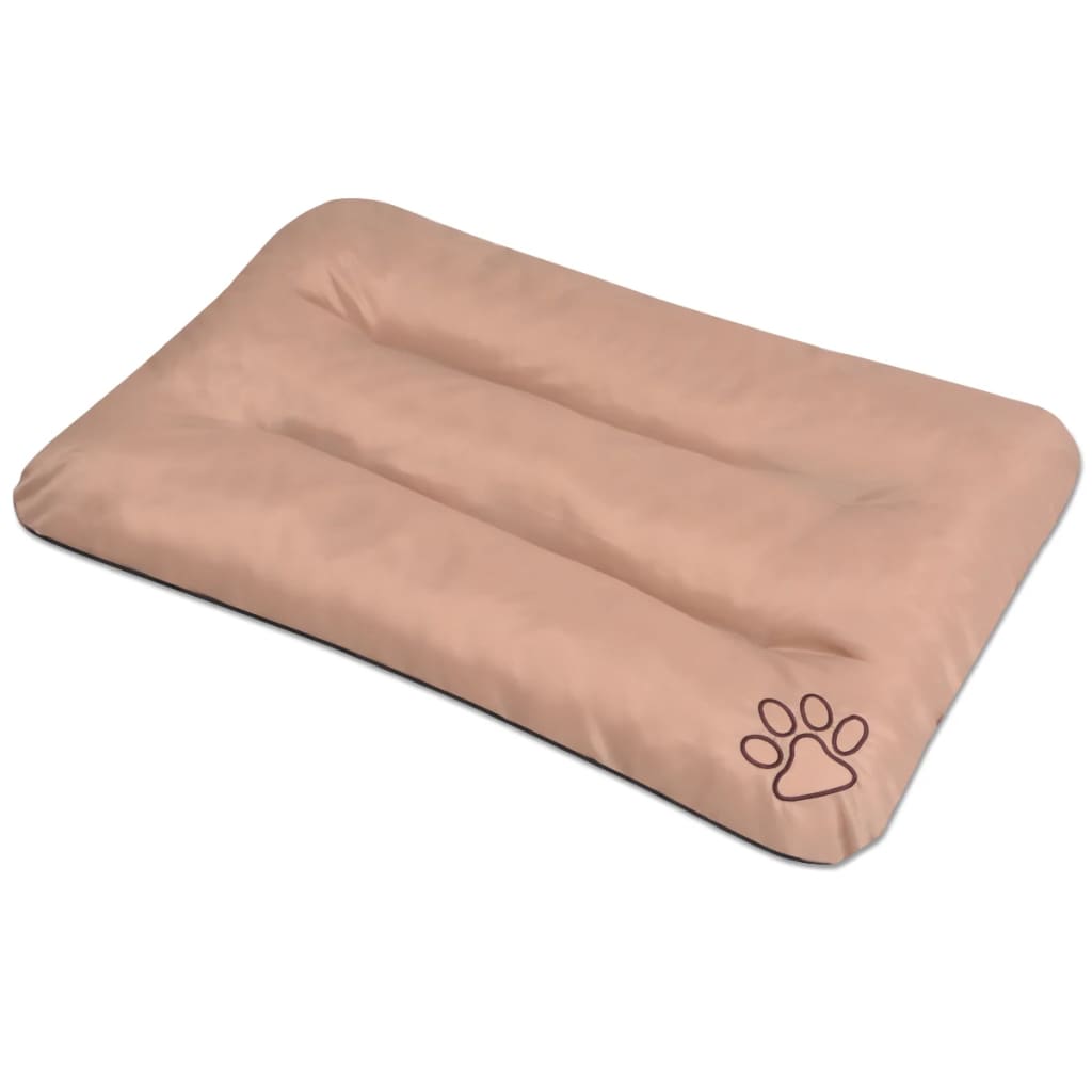Vidaxl hundmadrassstorlek l beige