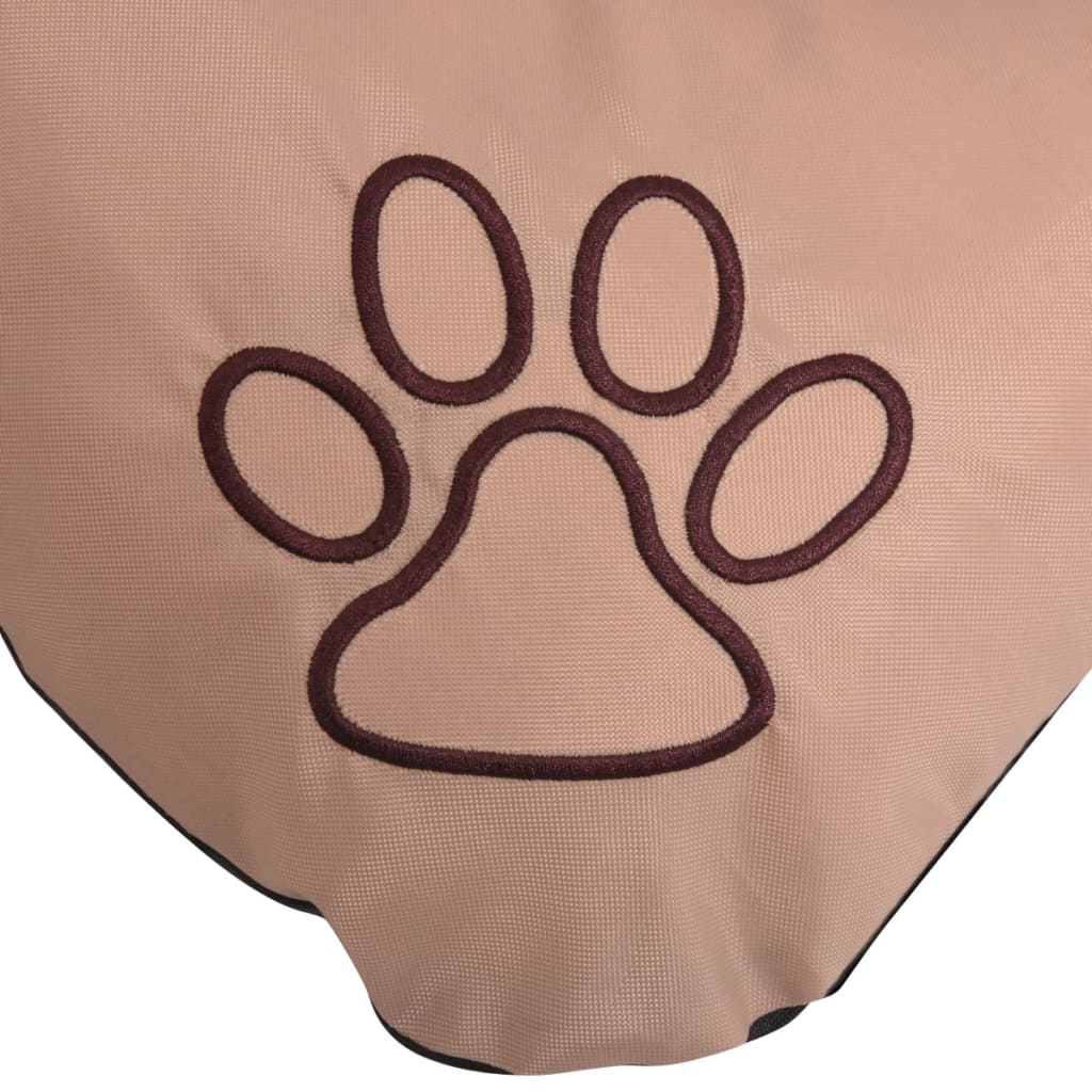 Vidaxl hundmadrassstorlek l beige