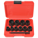 Vidaxl Bolt odstranitev set 11-delno jeklo