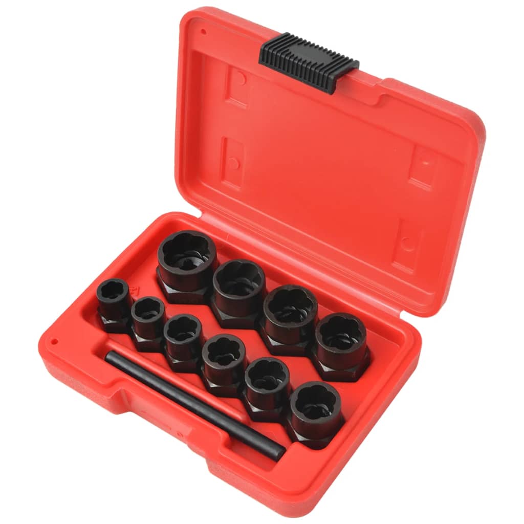 Vidaxl Bolt odstranitev set 11-delno jeklo