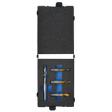 Vidaxl 4-piece pointed drill bitset HSS