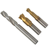 Vidaxl 4-piece pointed drill bitset HSS