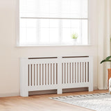 Vidaxl Radiatorom Construction Blanc MDF 172 cm