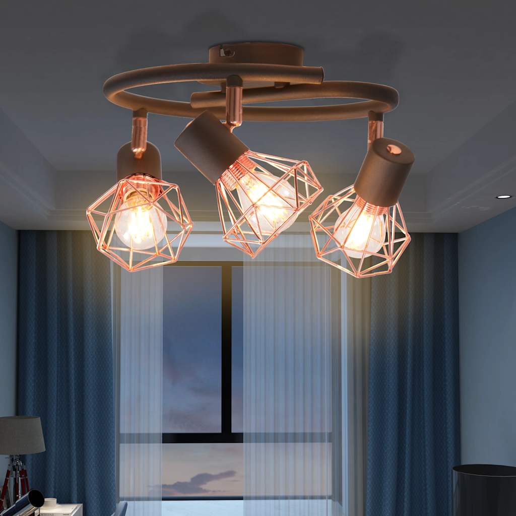 Lampada a soffitto Vidaxl con 3 LED 12 W