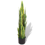 Vidaxl Art Sanseveria Pflanze mit Topf 90 cm Grün