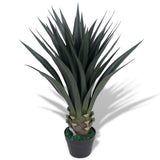 Závod Vidaxl Art Yucca s hrnkou 85 cm zelená