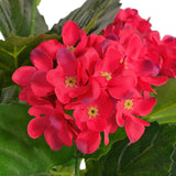 Vidaxl Art Hortensaire Planz mat Pot 60 cm rout