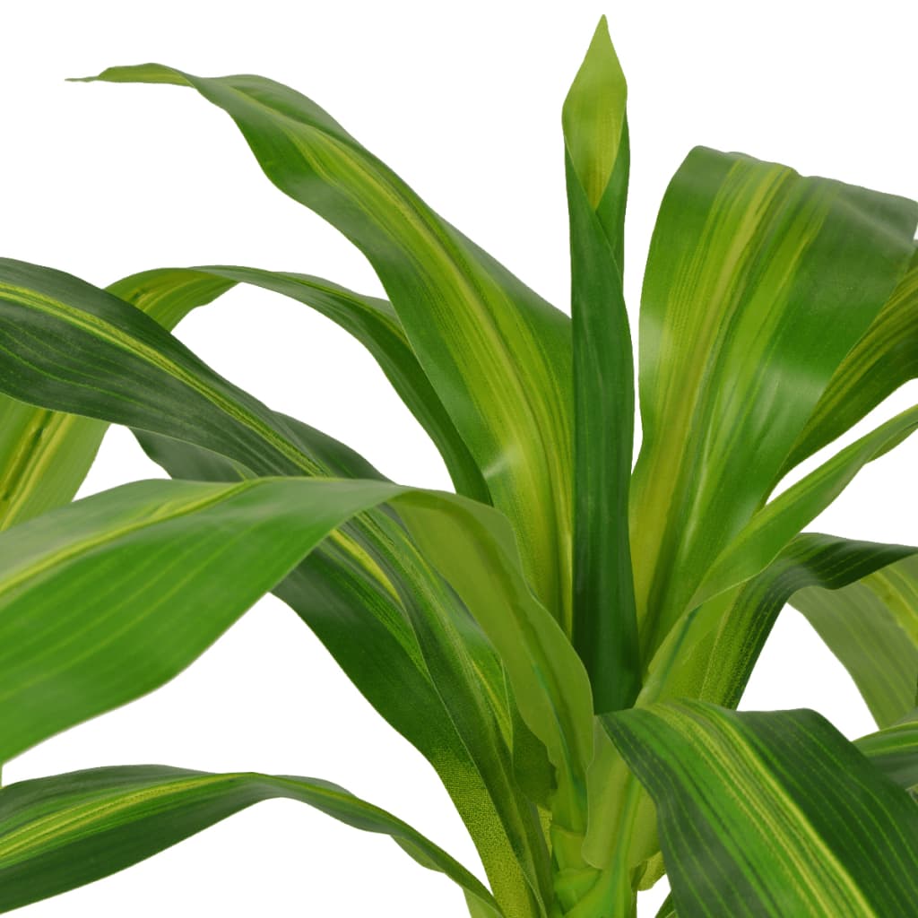 Vidaxl Art Dracena Plant with pot 100 cm green