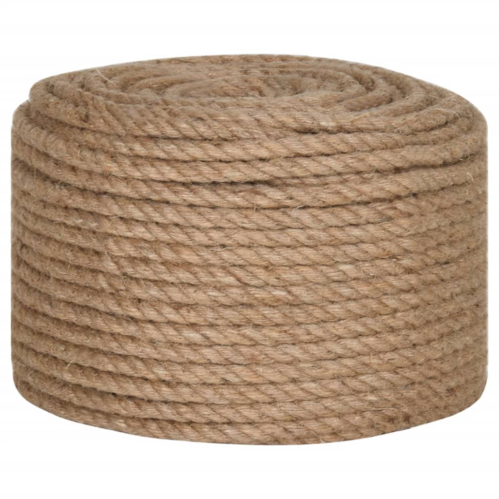 Corde vidaxl 100% jute 10 mm 100 m
